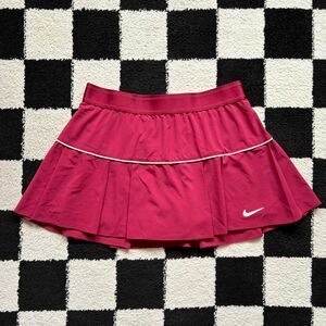 Nike Maroon Tennis Skirt Built in Shorts L